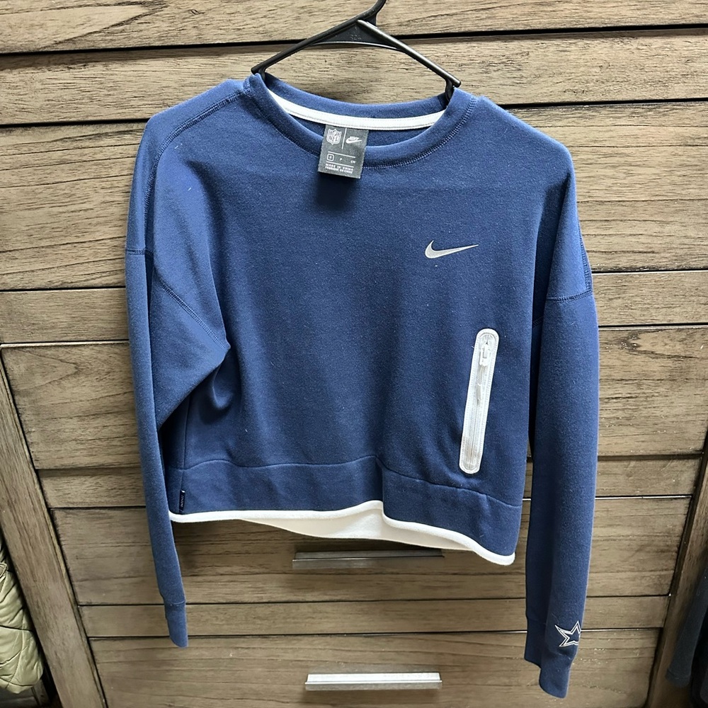Nike Dallas Cowboys Women’s Cropped Sweater - size small